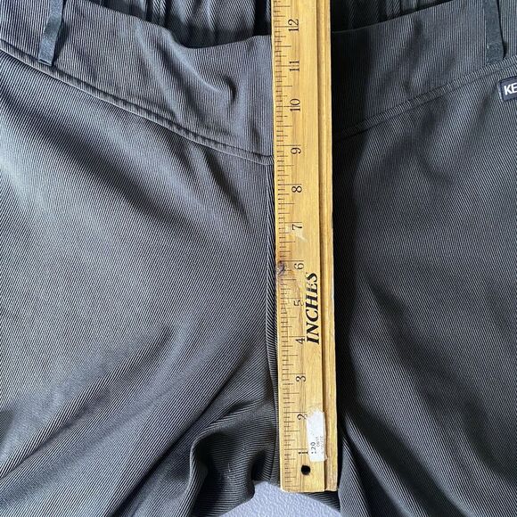 KERRITS Knee Patch Riding Breeches Equestrian Logo Detail Womens 1X Army Green - Picture 7 of 10